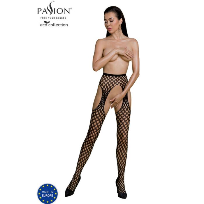 Eco Passion Black Bodystocking