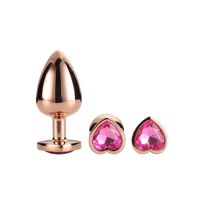 Love Rose Gold Shiny Plugs Game