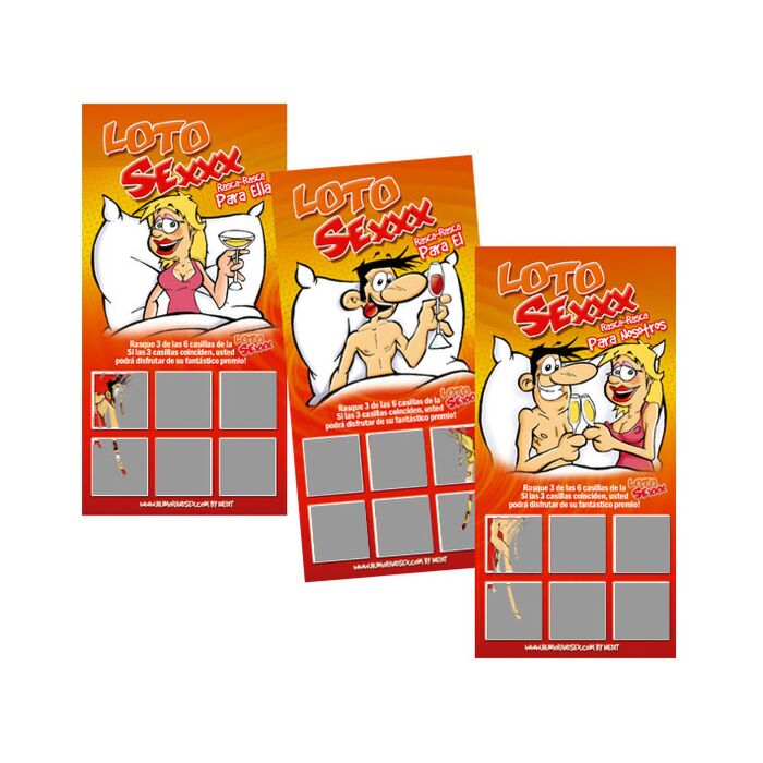 Sensual Lotus Pack 12 Scratch-off Hetero