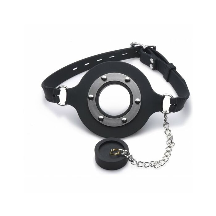 Silicone feeding clamp - black