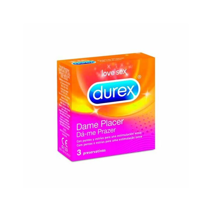 Durex give me pleasure 3 pcs