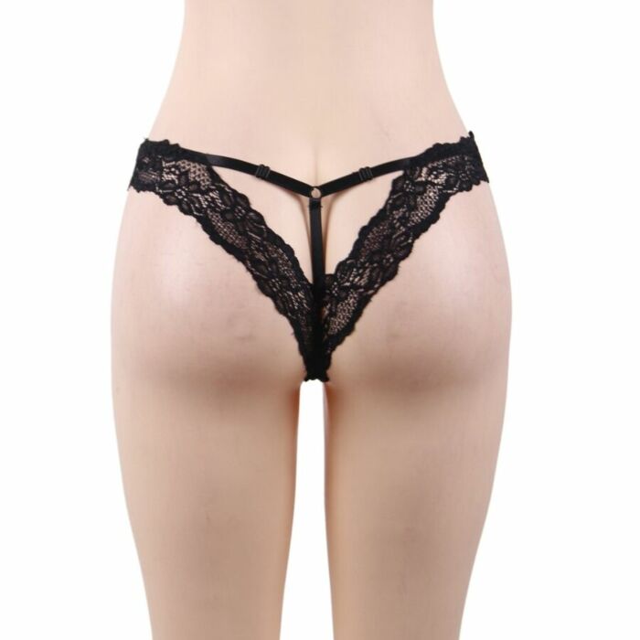 Queen lingerie panties with v-back size l / xl