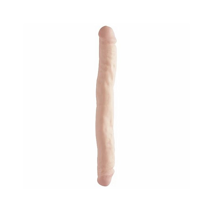 Basix double penis natural gelatin 34 cm