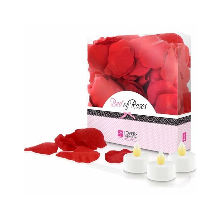 Loverspremium red rose petals