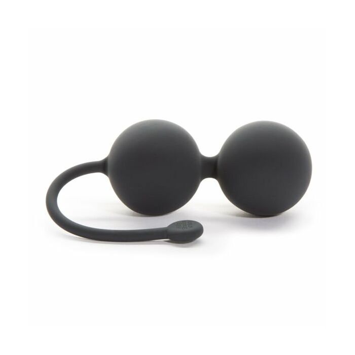 Fifty shades of gray silicone jiggle balls