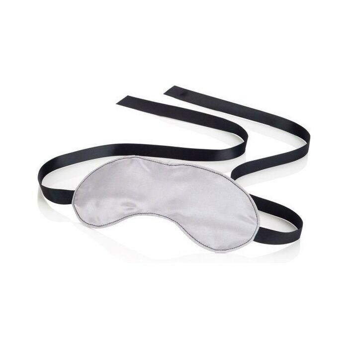 First time satiny fetish mask