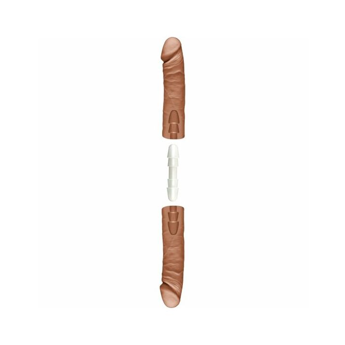 The double d pene doble 41 cm caramelo