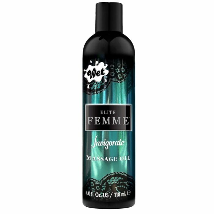 Wet oil bath and aromatherapy massage 120ml revitalizing Inttimo