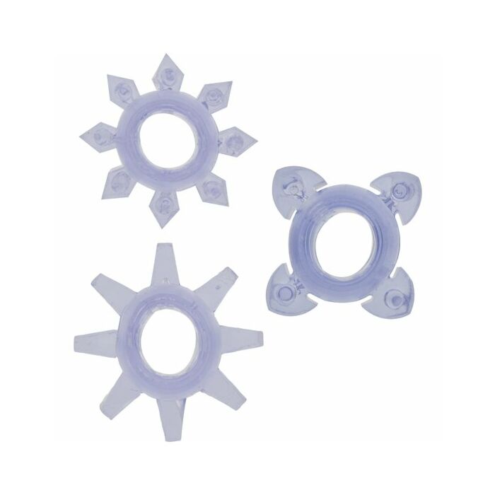 Purple ring caresses