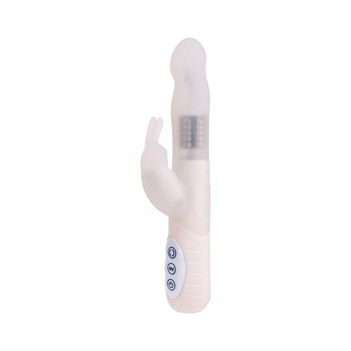 E rabbit slimine - vibrador rampante blanco
