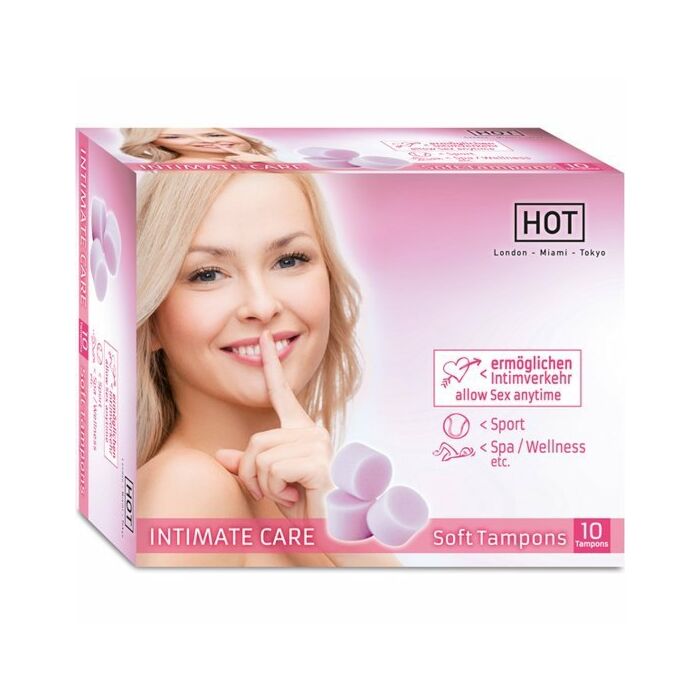 Hot intimate care soft pads 10 pcs