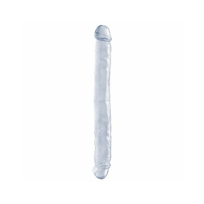 Basix double transparent jelly penis 34 cm