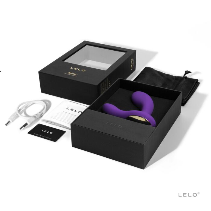 Bruno lilac prostate massager
