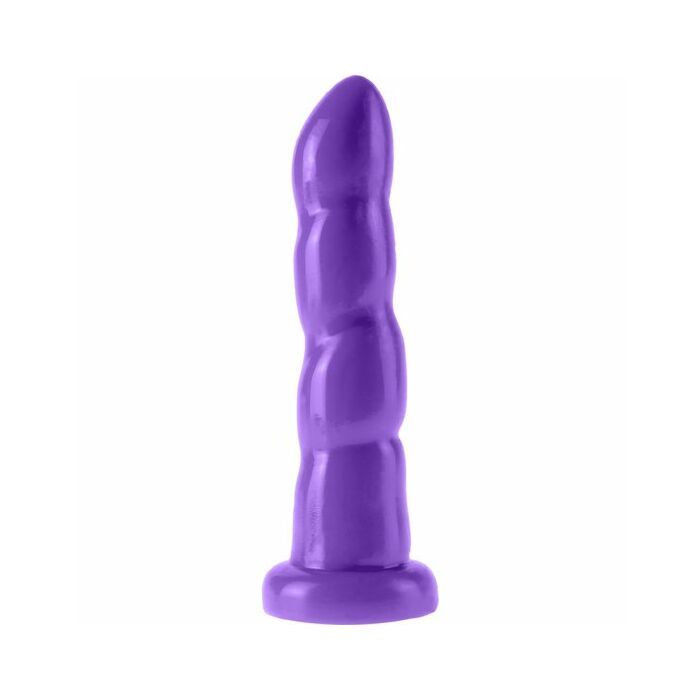 Dildo twister 16,5 cm morado