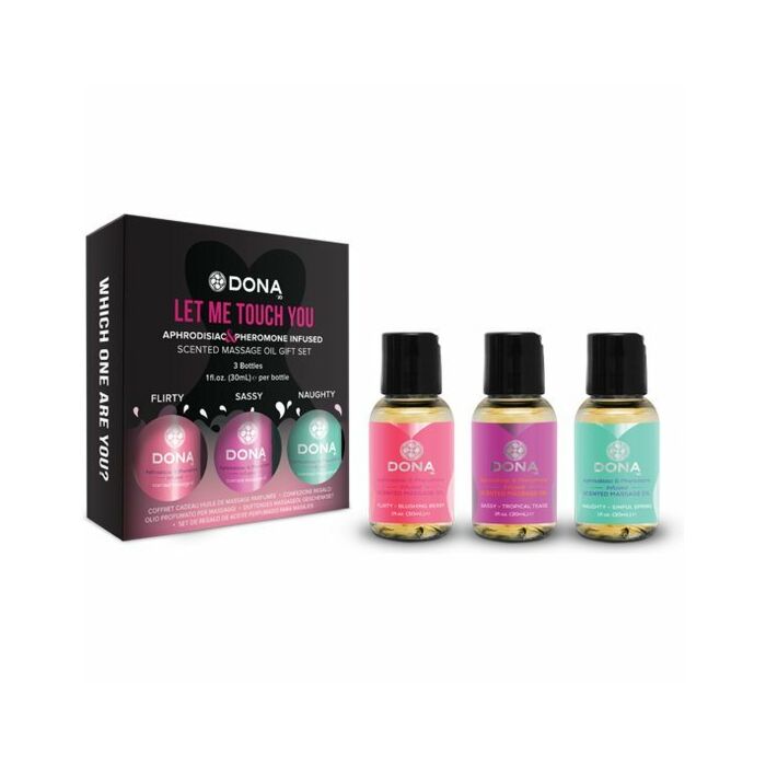 Gift Set scented massage oil