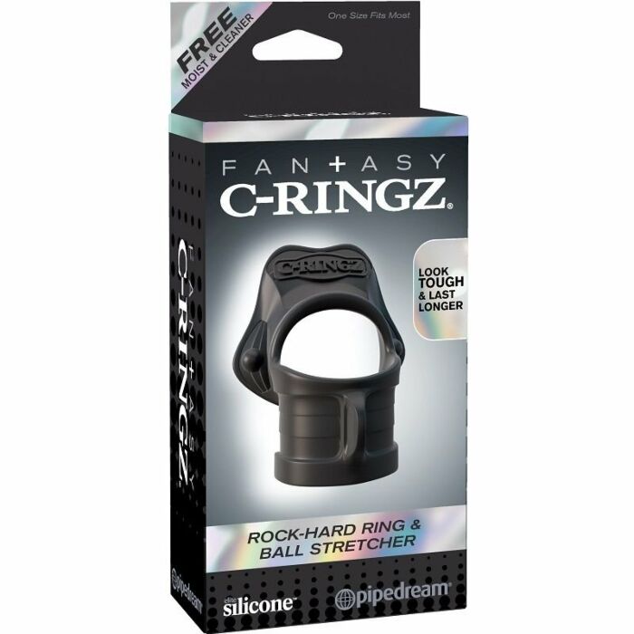 Fantasy c-ring ring rock hard & anti retraccin testiculos