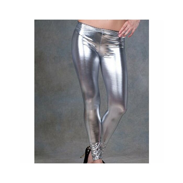 Leggins satinado gris