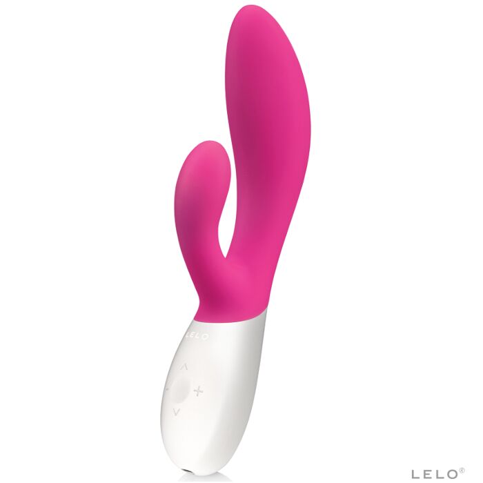 Lelo vibrator ina hot pink wave