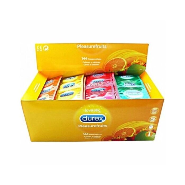 Durex pleasure fruits 144 units