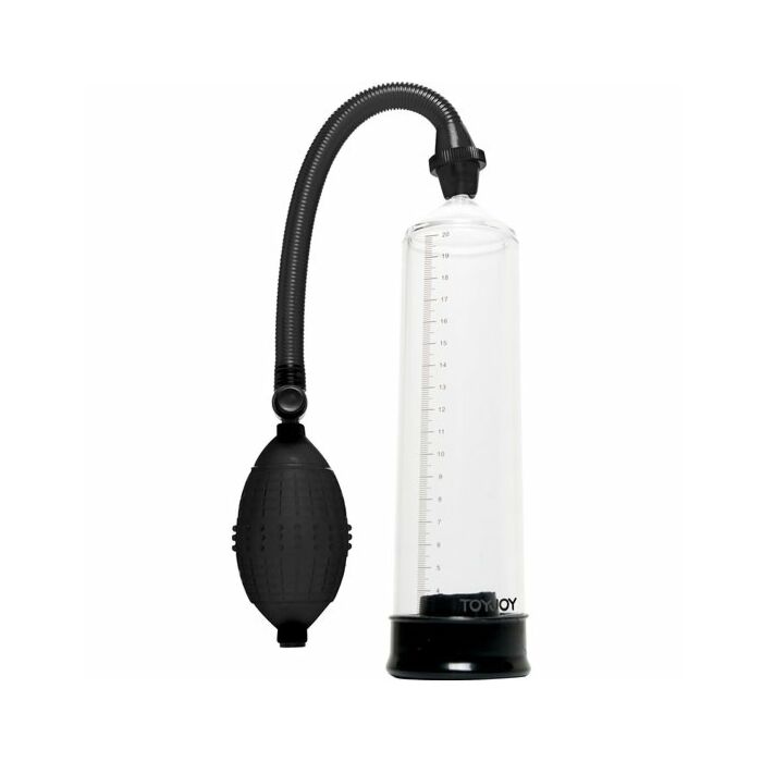 Transparent pump erection