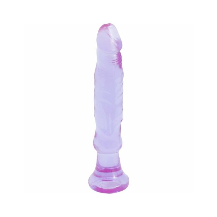 6 gelatin initiation purple dildo