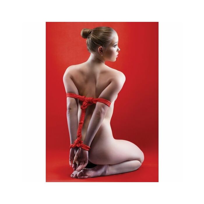 Ouch red mini Japanese rope 10 m