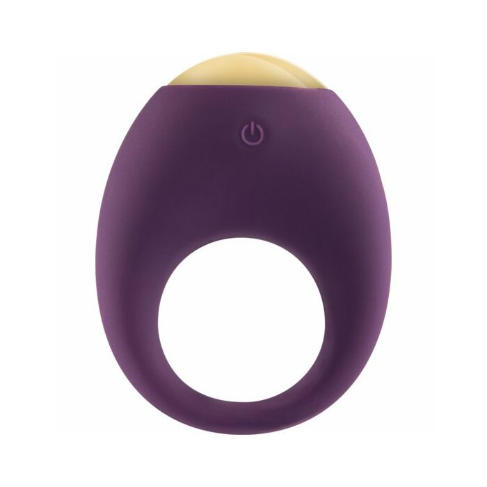 Eclipse purple vibrator ring for penis