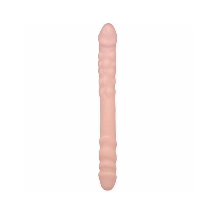 Basix double penis natural gelatin 37 cm