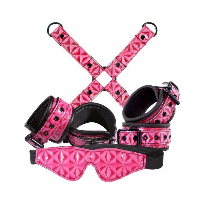 Sinful pink bondage kit