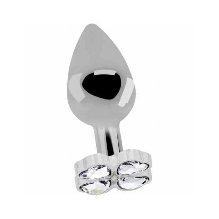Lucky diamond plug 9,5cm - plata