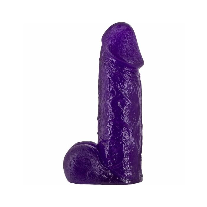 Realistic penis - 15cm - morado