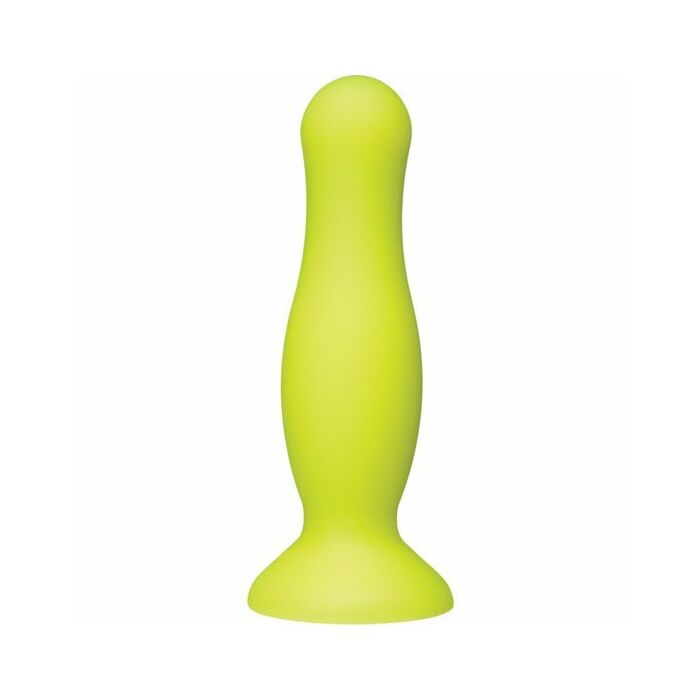 American pop dildo silicona 11 cm amarillo