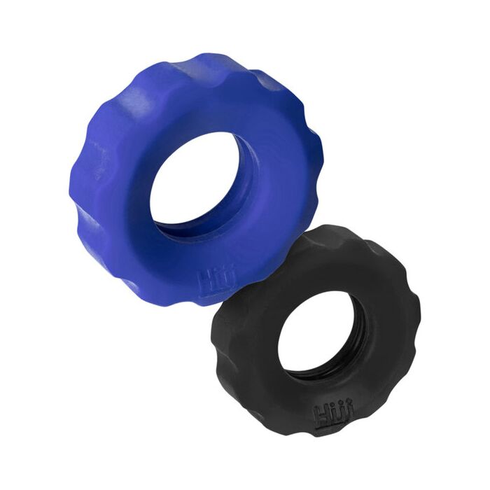 Kit anillos cog 2 size cockrings - azul