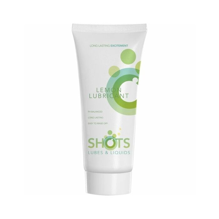 Shotslube water-based lubricant 100ml lemon flavor