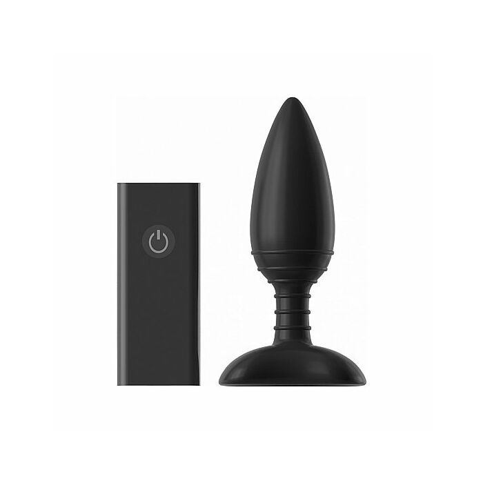 Ace small plug vibrador control remoto - negro