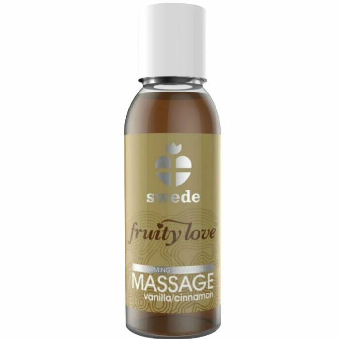 Fruity love massage oil heat effector 50 ml vanilla / cinnamon swede