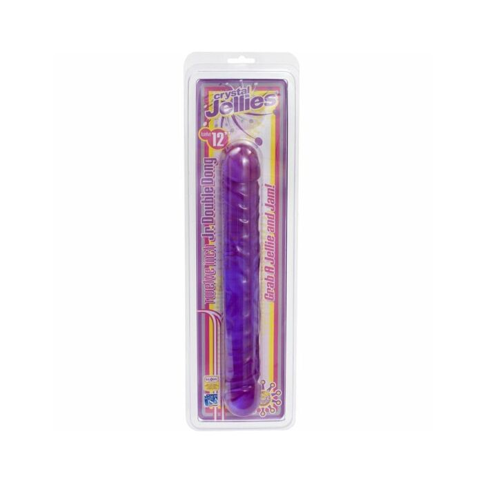 30 cm purple double penis jelly