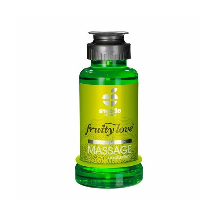 Fruity love massage oil heat effector 100 ml captus / lime swede