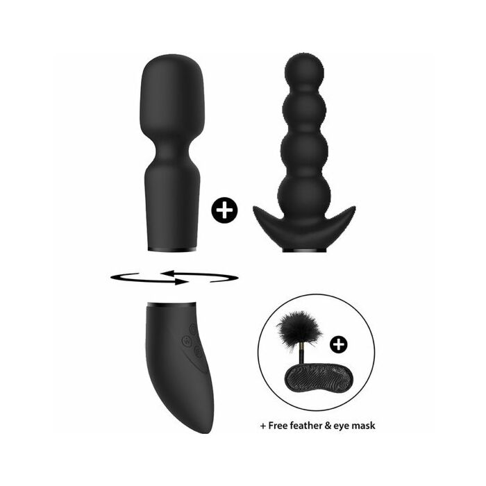 Pleasure kit 3 - estimulador  - black