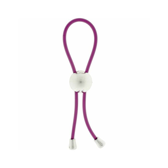 Lila adjustable penis ring