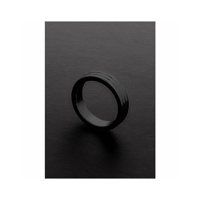 Golden black ribbed c-ring (10x40mm)