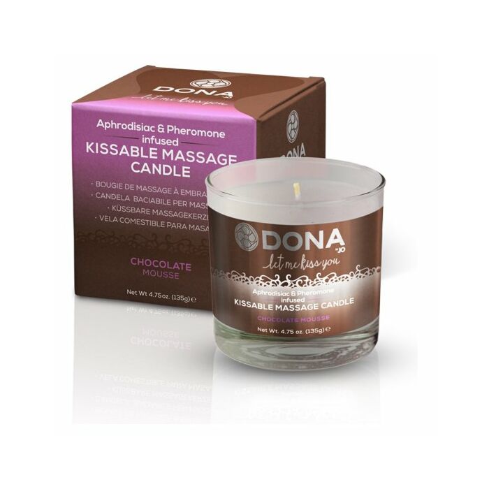 Dona chocolate massage candle 135 gr