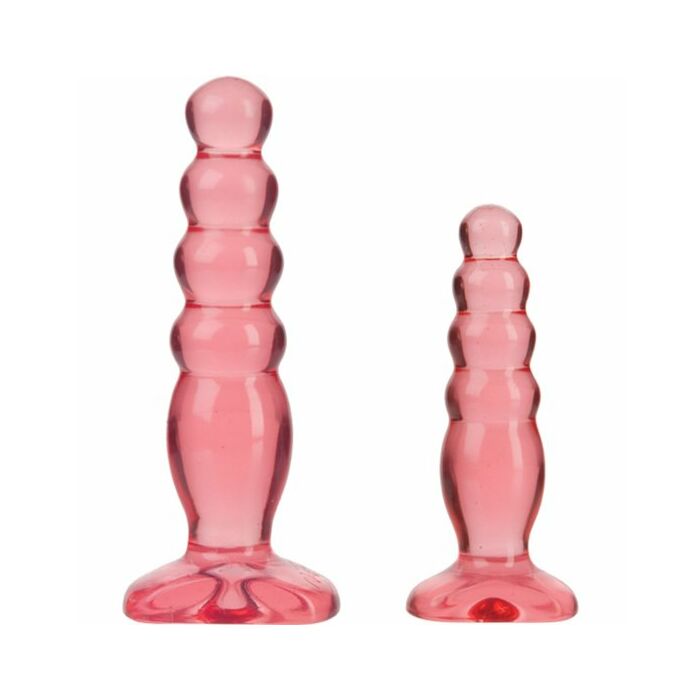 Crystal jellies pink anal kit