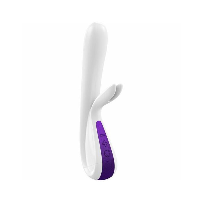 Ovo k5 vibrator white / pink bunny intense