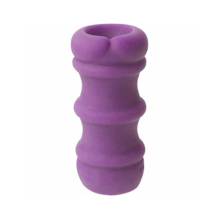 Zigzag purple masturbator