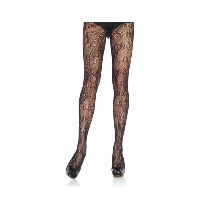 Leg avenue black lace panties filigree