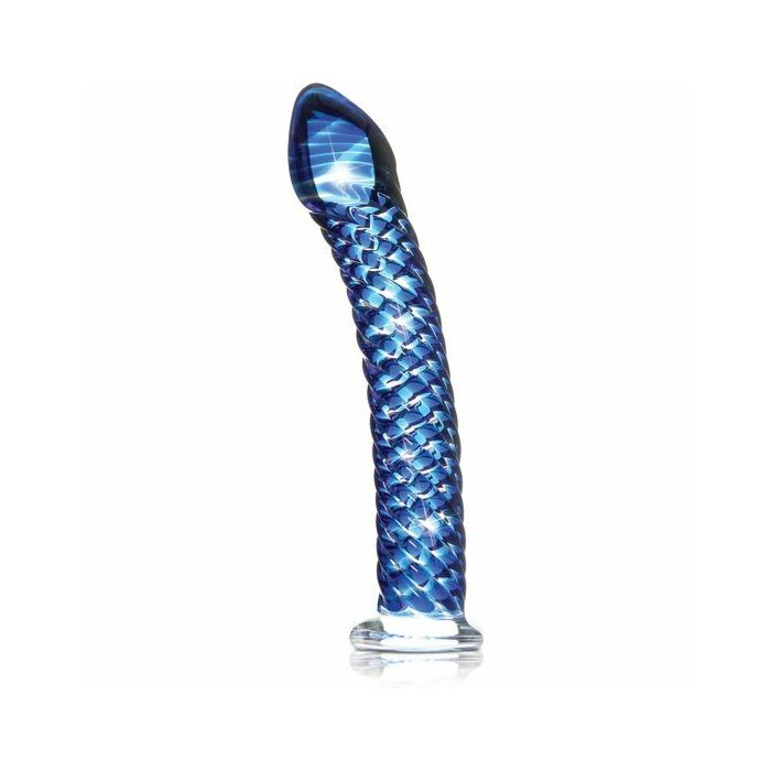 Glass dildo number 29 Icicles