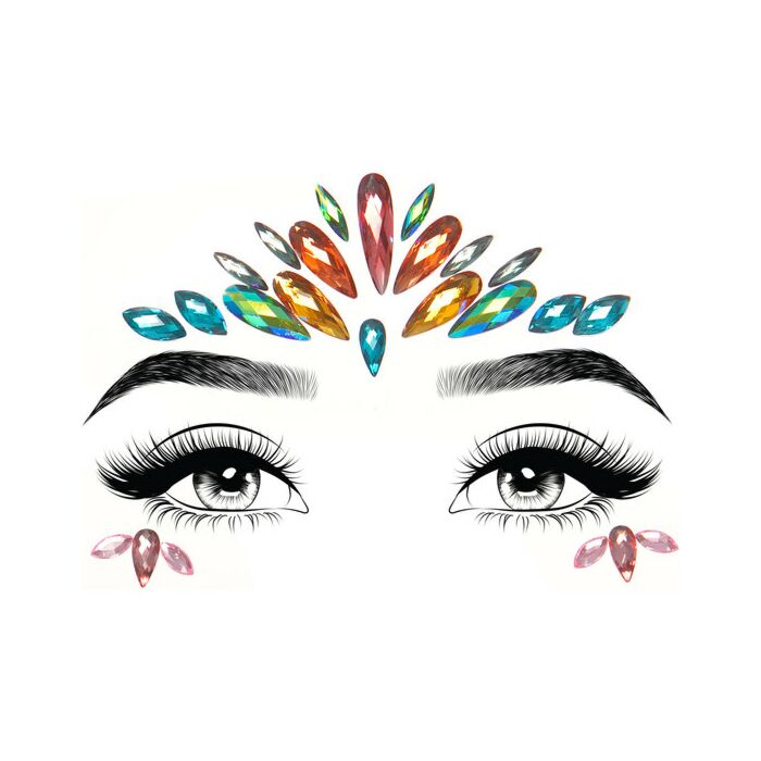 Avri self-adhesive face jewelry