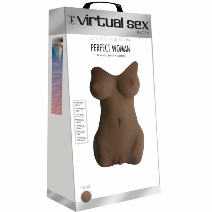 Cybersking virtual sex torso black woman Realistica