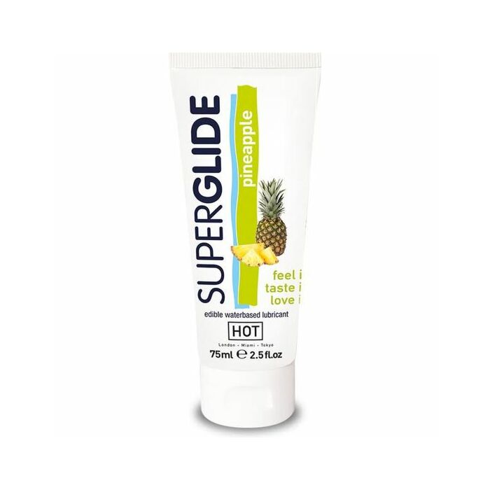 Hot Superglide edible lubricant pine cone